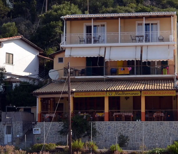 Original italian food Corfu